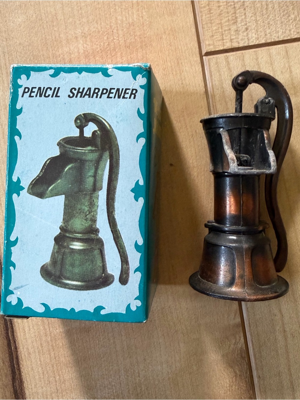 Vintage Die Cast Miniature Pencil Sharpener